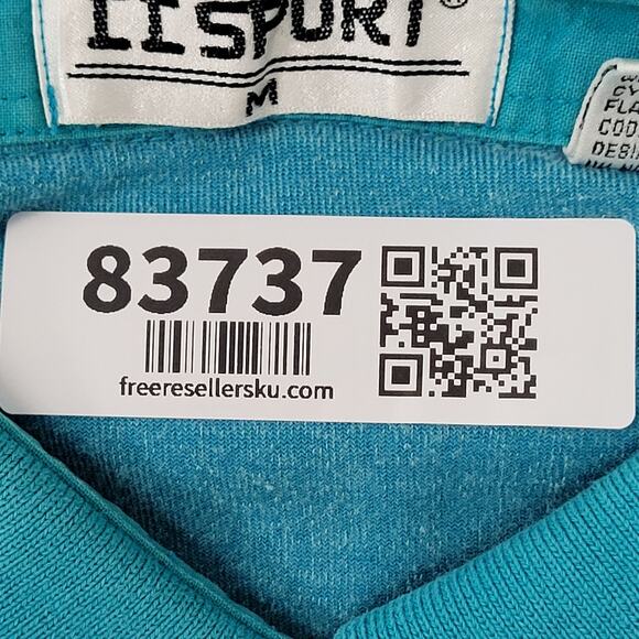 Vintage 90s MOD Velour Collared Sweater Womens M 21x24 Baggy - Picture 10 of 13